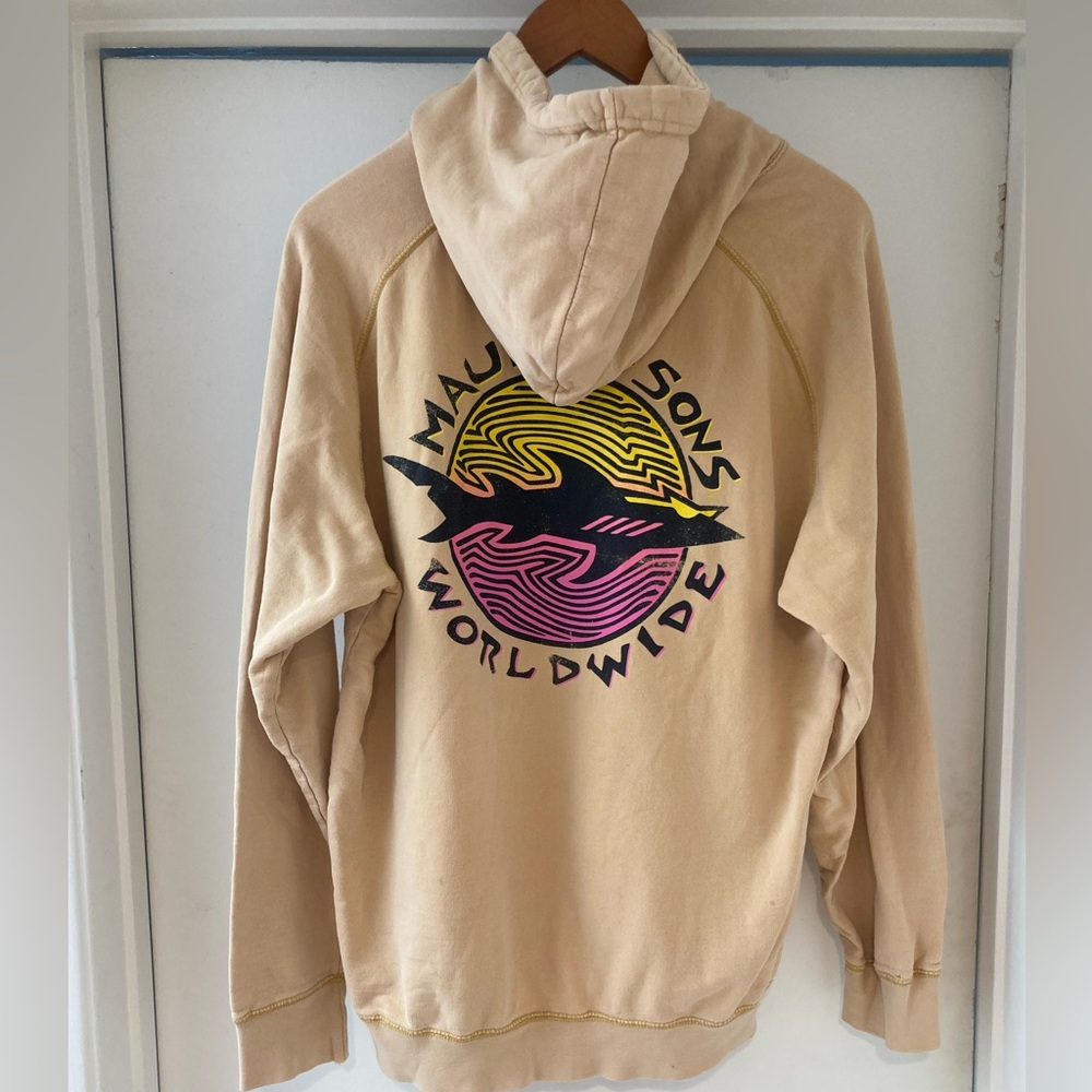 Maui and Sons Hoodie - Men’s Large- Yellow